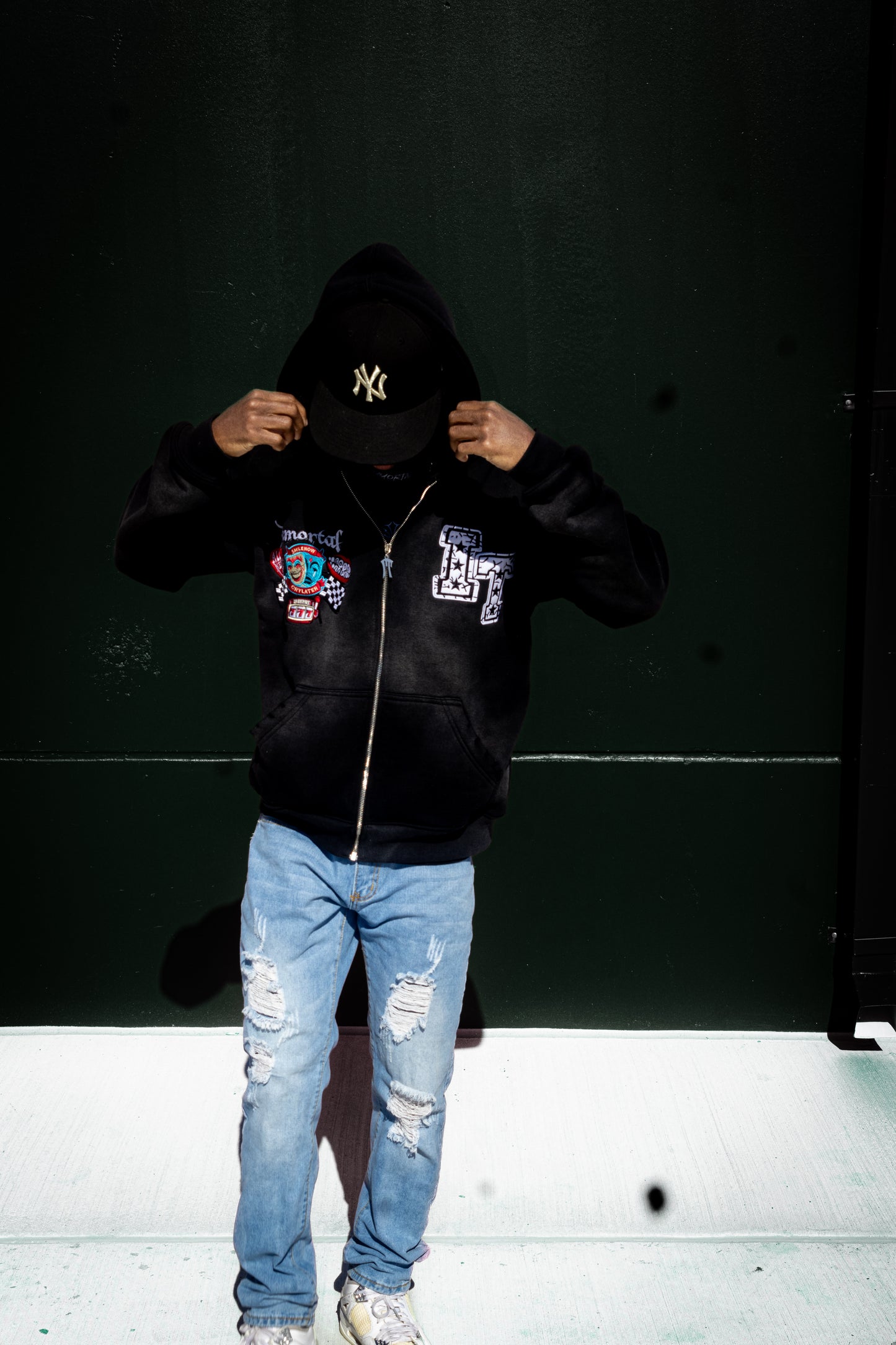 “Black” Immortal Zip Ups