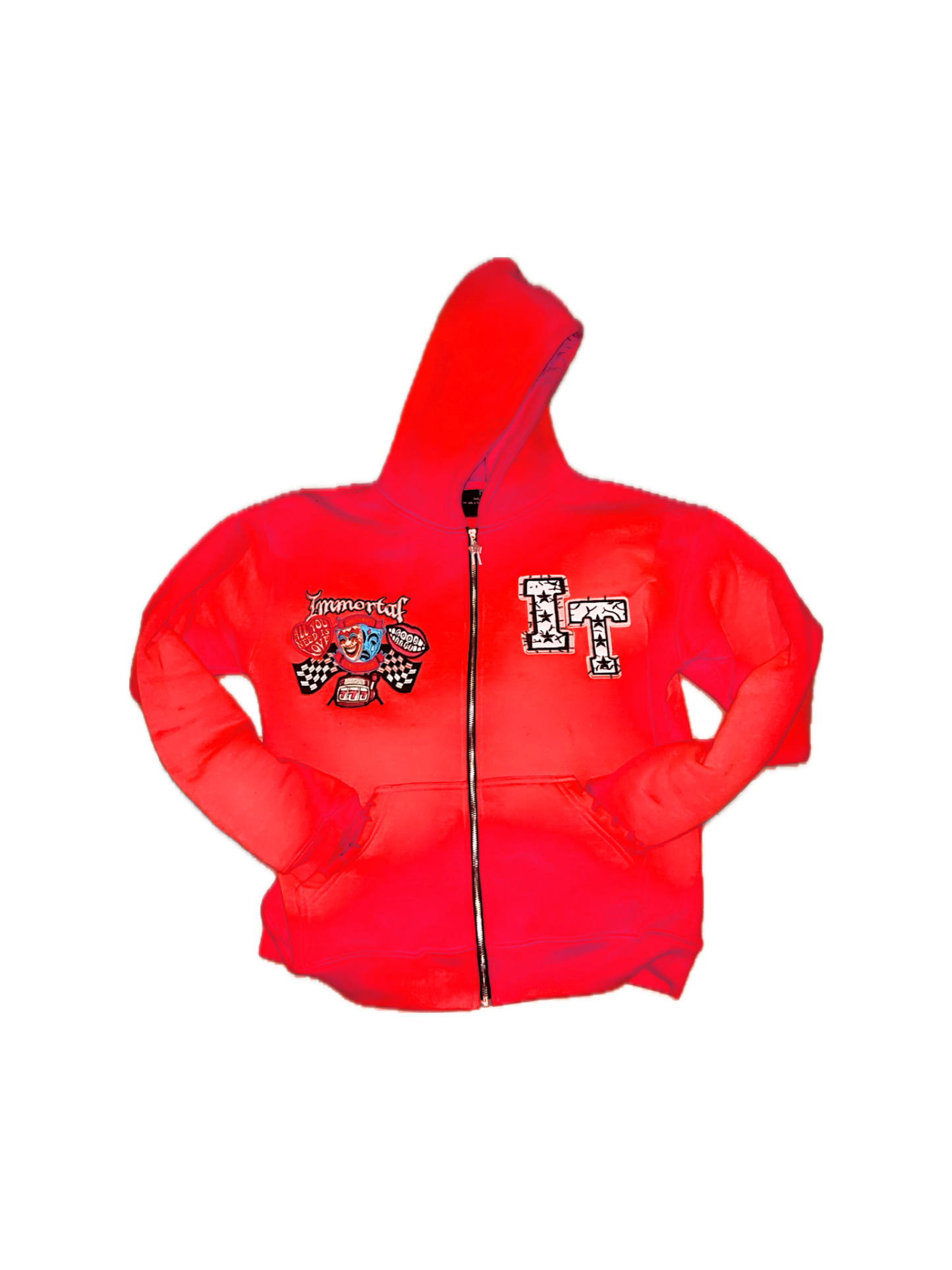 “RED” Immortal Zip up