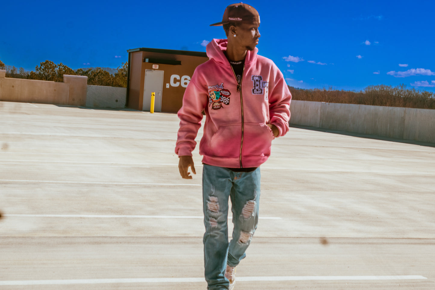 “Pink” Immortal Zip up