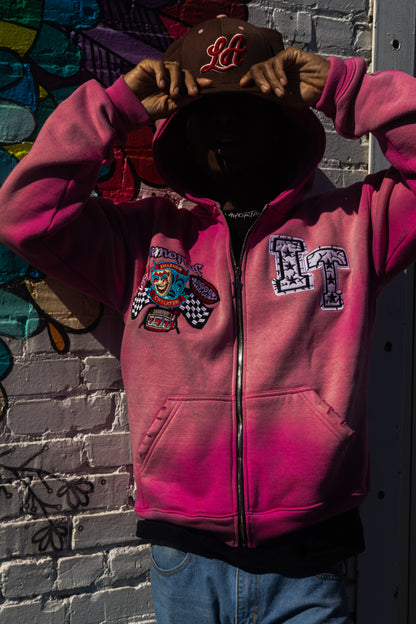 “Pink” Immortal Zip up